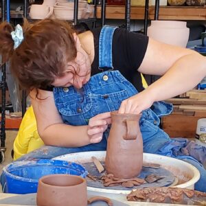 Intermediate Adult Pottery, Muscle Memory with Multiples of 4 - Dragon Fire  Ceramics
